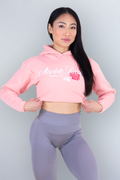 Death Rose Cropped Hoodie