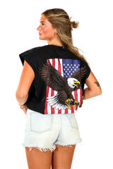 Dominion Eagle Cutoff Tee view 1