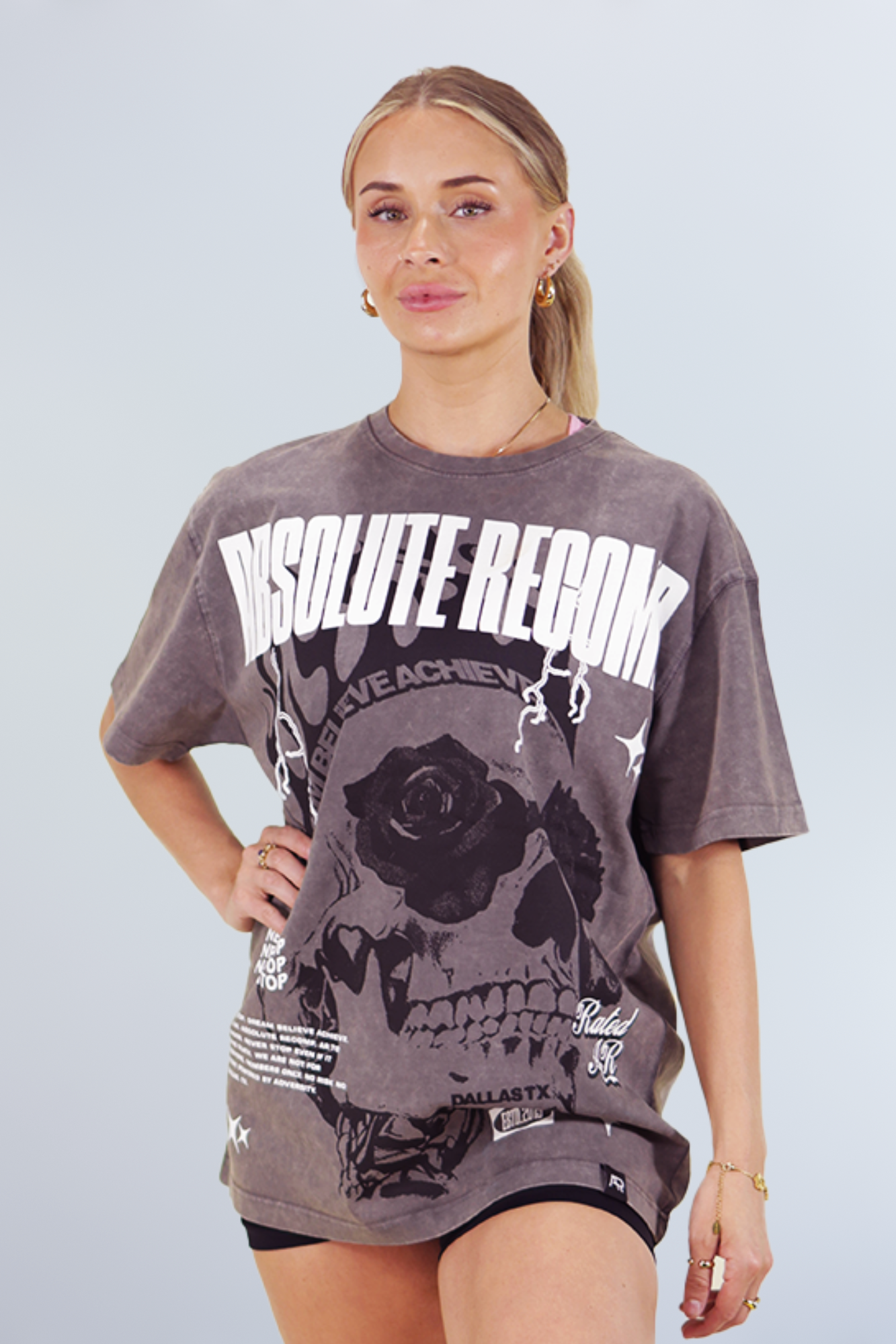 AR Rose Oversized Tee