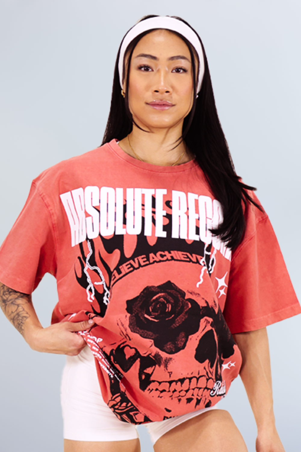 AR Rose Oversized Tee