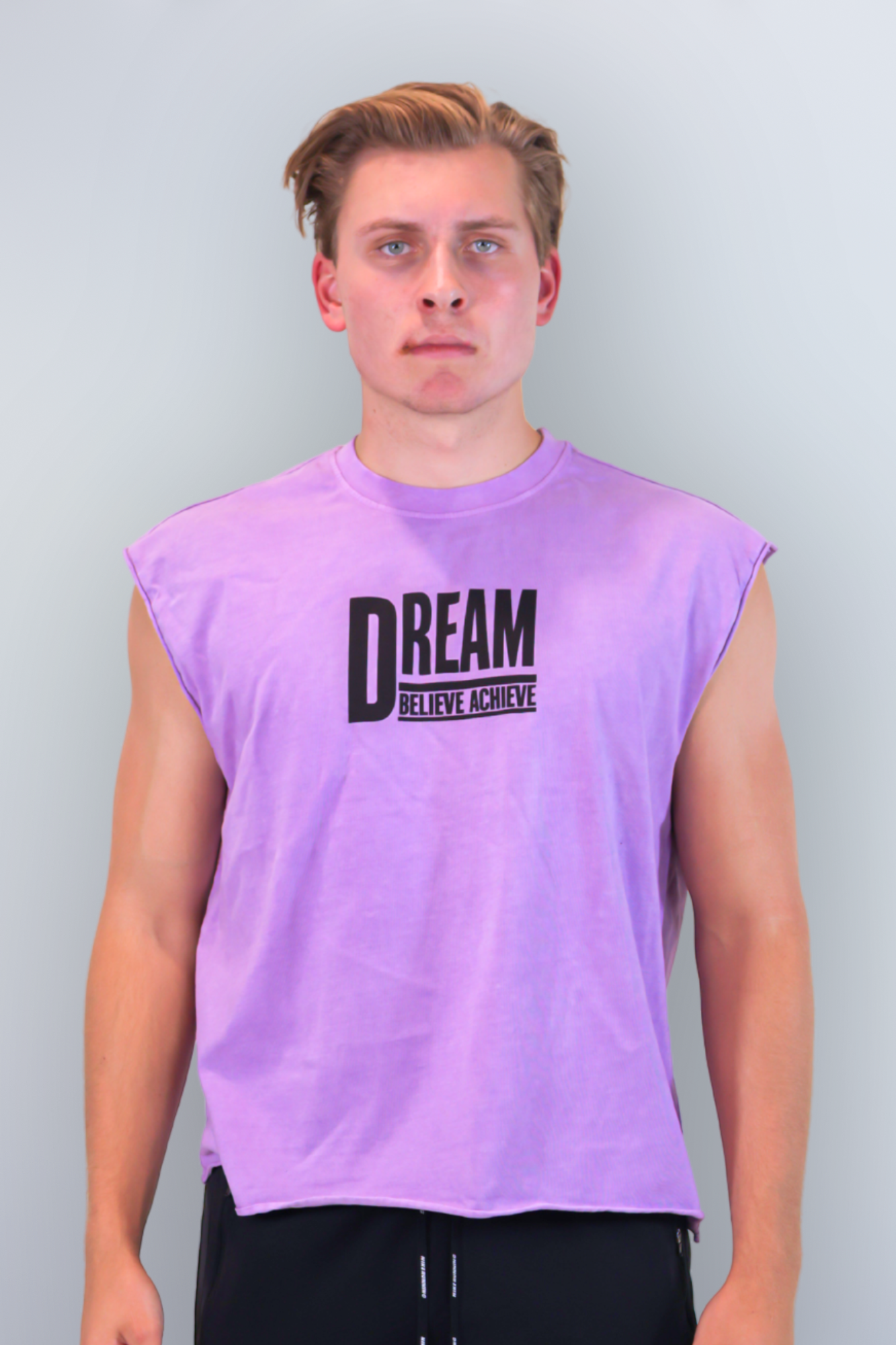 DBA Line Cut Off Tee