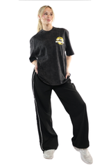 Talon Oversized Shirt - Caviar view 8